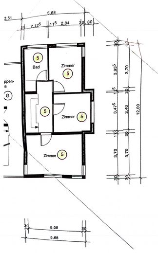 Bahçeli ve güneybatı teraslı şık maisonette daire – kendi evinizde yaşıyormuş gibi – Grundriss OG
