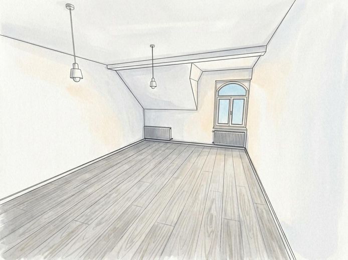 Appartamento di 5 locali recentemente ristrutturato sul Kaßberg – Raum D