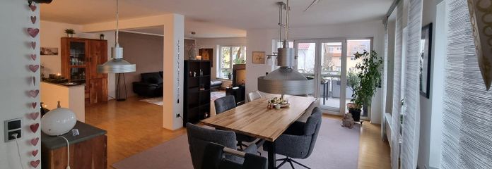 Blick aus der Küche