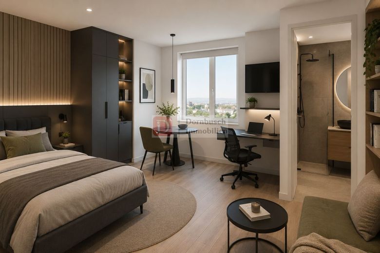 Top!! Attraktive 1-Zimmer-Wohnung als Kapitalanlage! – 1-Zimmer-Wohnung - Virtual Staging