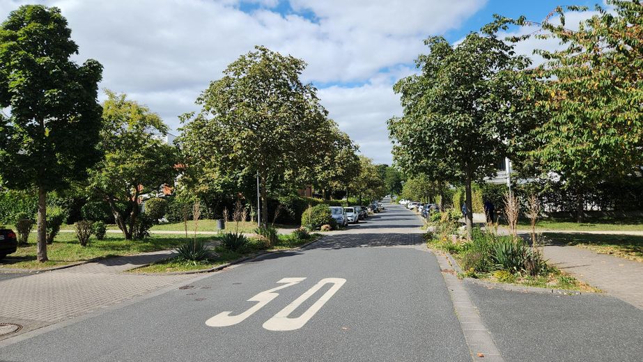 ruhiges Wohngebiet in Waldnähe