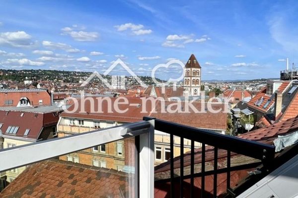 Rare opportunité dans un monument classé KfW : duplex sous les combles dans un immeuble ancien, vue panoramique, prestations haut de gamme, PREMIÈRE OCCUPATION