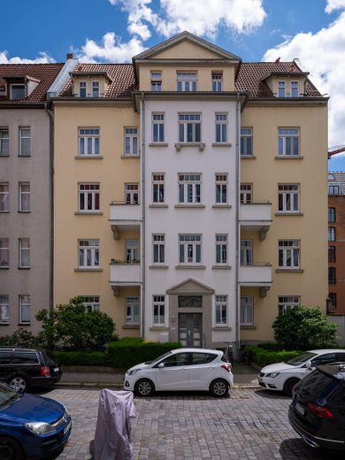 Mi hogar: Erfurt Mitte (¡p. ej., por 1.061 € al mes)! – Fassade vorn