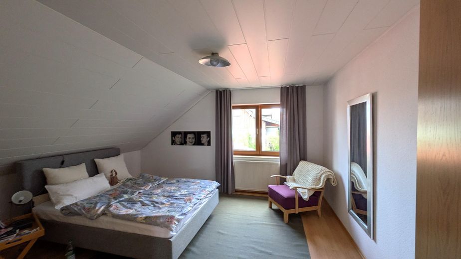 Habiter et travailler sous le même toit – Schlafzimmer