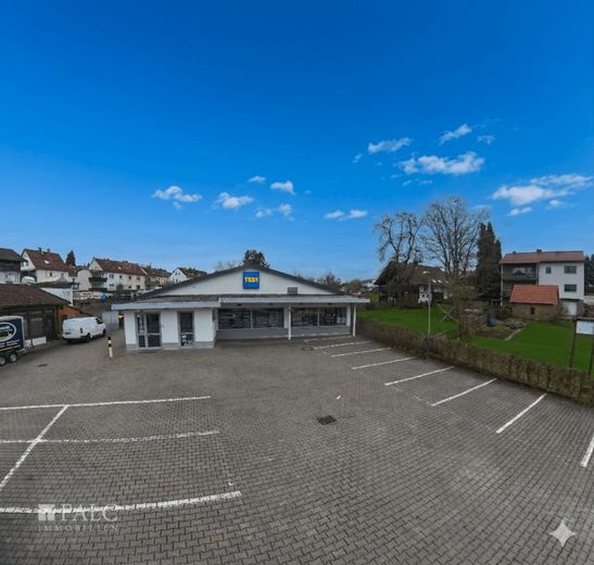 Attraktive Gewerbeimmobilie mit langfristigem Mieter TEDi in Oberzent-Beerfelden – Außenansicht