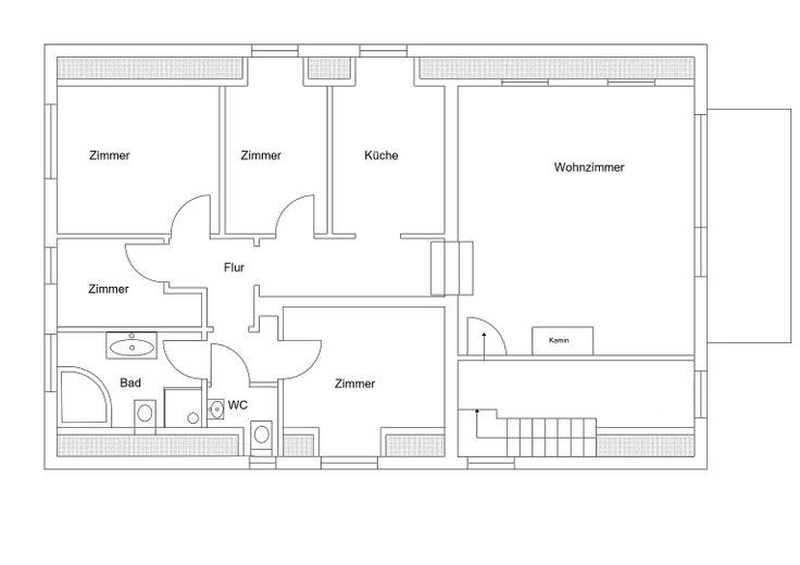 Grundriss OG-Wohnung