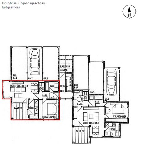 Grundriss Eingangsgeschoss