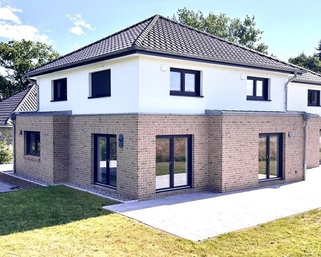 Hochwertige Doppelhaushälfte in 21709 Düdenbüttel bei Stade – Terrasse Wischhof 9 b