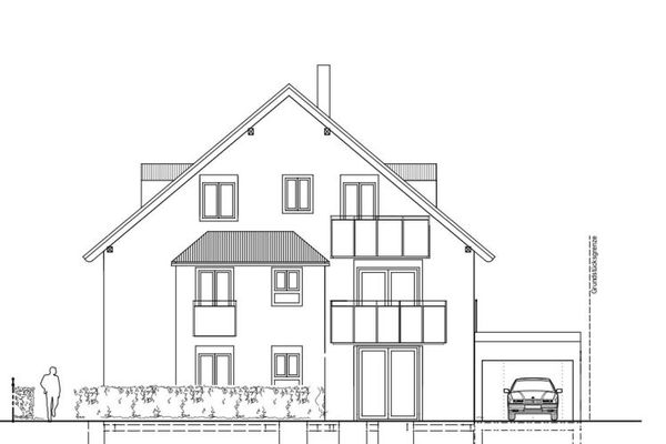 *** Terreno edificabile sviluppato con permesso di costruzione per un edificio plurifamiliare in posizione privilegiata in vendita ***
