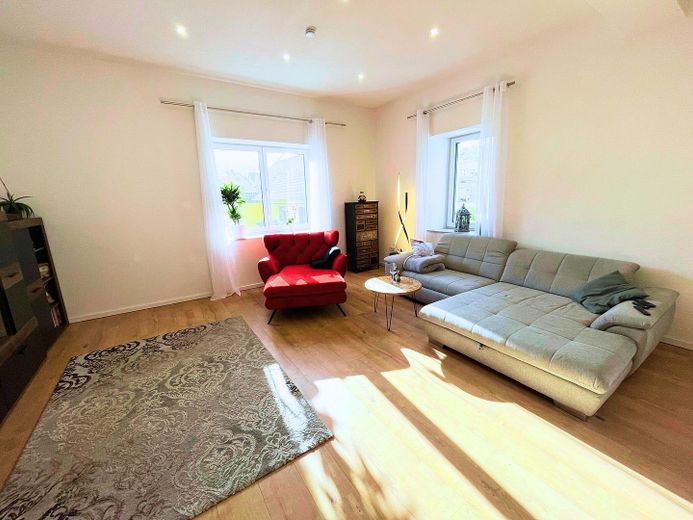 Blick ins Wohnzimmer