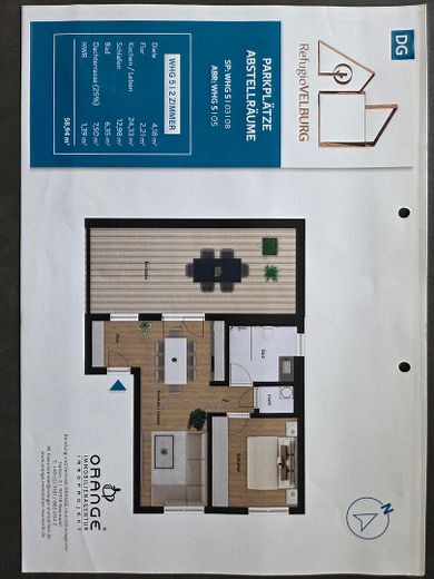 Wohntraum ganz oben - 2-Zimmer-Wohnung mit Dachterrasse – Foto 18