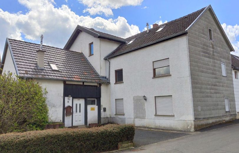 Haus von der Vorderseite