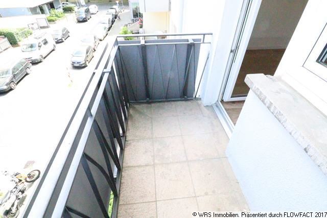 WRS Immobilien - 1 Zimmer Wohnung in Bornheim mit Balkon und Kochnische - Erstbezug nach Sanierung – Balkon