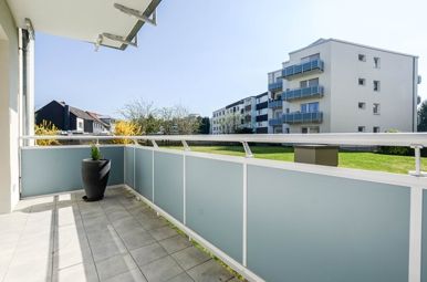 Blick vom Süd-Balkon