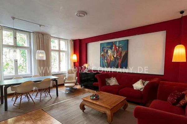 Duże 3-pokojowe mieszkanie w Simon-Dach-Kiez, umeblowane, Berlin
