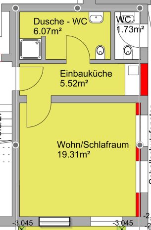 Charmante 1-Zimmer-Wohnung in zentraler Lage mit lichtdurchflutetem Wohnbereich – Foto 10