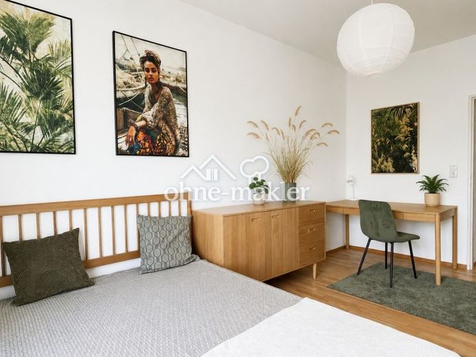 4er-Mädels-WG: Helles 14 m² Zimmer vollmöbliert – Zellerau an den Mainwiesen – Foto 1