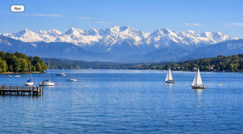 * SENZA PROVVIGIONE * Villetta bifamiliare ben tenuta con 5 locali a Starnberg – Foto 1