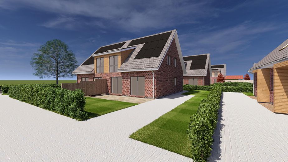 Schlüsselfertige Doppelhaushälfte in Holzrahmenbauweise – KfW40 QNG inkl. PV & Außenanlagen – Foto 14