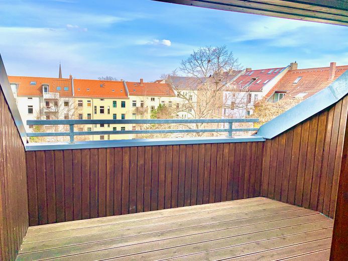 Schöne Dachterrasse