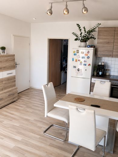 Schöne 3-Zimmer Dachgeschoss Wohnung in Bielefeld AdL (19)  mit Wohnberechtigungsschein – Küche