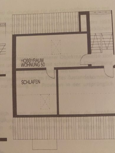Affascinante appartamento su due livelli direttamente accanto al Rügener Park a Gersthofen – Grundriss oberer Wohnungsteil