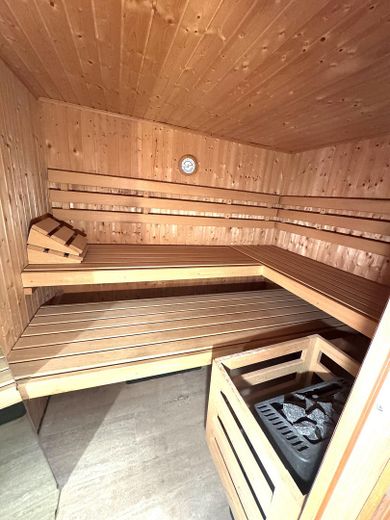 Geniş arsada kırma çatılı villa – Sauna
