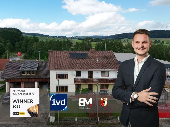 Ideal für Familien und Generationen – großzügiges Zweifamilienhaus in Mittelneufnach – Foto 1