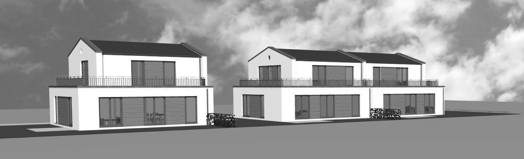 Neubau 3 Zimmerwohnung mit Terasse und Garten – Foto 1