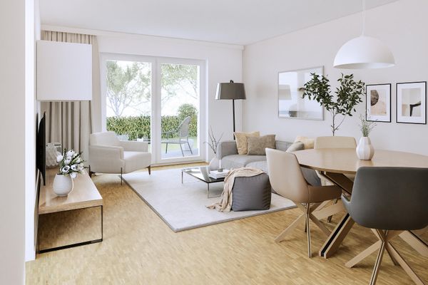 Votre refuge vert en ville : appartement-jardin de 2 pièces à Köln-Müngersdorf