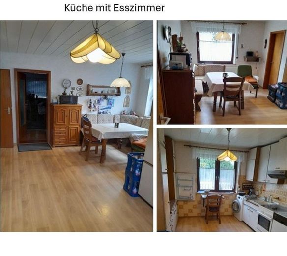 Küche und Esszimmer