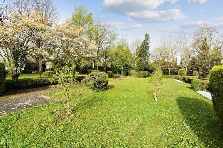 Wohnen auf zwei Ebenen am Pfühlpark - FALC Immobilien Heilbronn – Parkähnlicher Garten