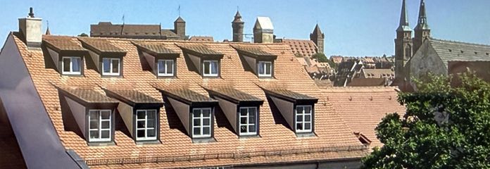 Über den Dächern von Nürnberg