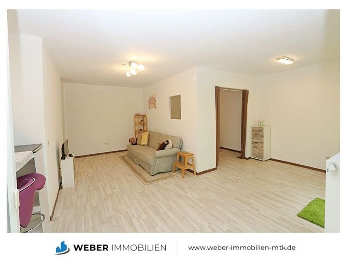 +++ AIRY and WELL-MAINTAINED APARTMENT in IMMEDIATE PROXIMITY to the FOREST +++ – view from the balcony