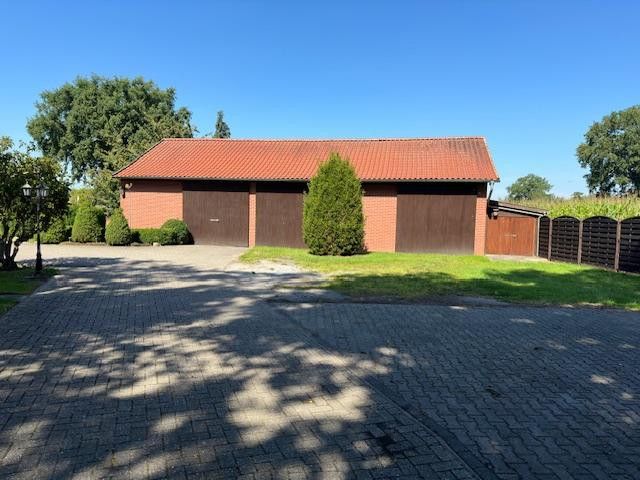Bauernhaus Hofstelle zwischen Ladbergen und Greven 20 Minuten bis Münster – Ansicht Scheune hinten 