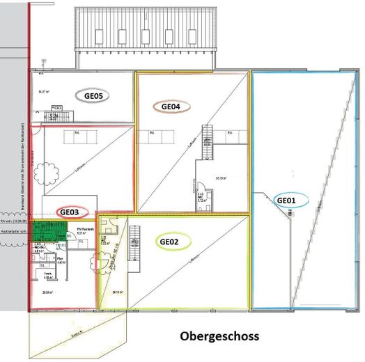 Repräsentative Hallen- & Servicefläche in Top-Lage an der B27 – Obergeschoss