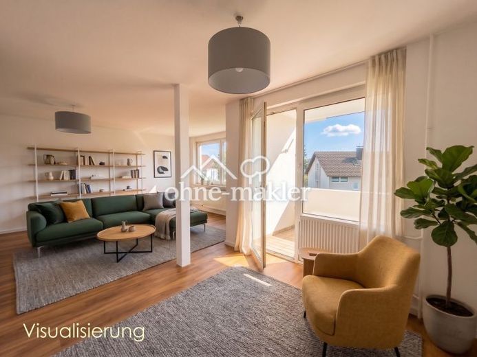 Een droom – instapklaar 3,5-kamerappartement met balkon en garage – Foto 1