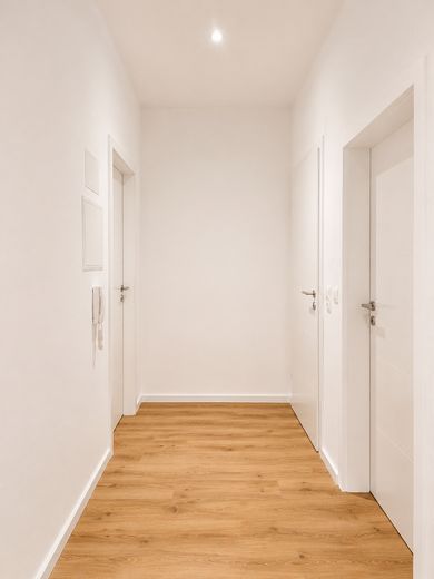Appartement 2 pièces entièrement rénové avec cuisine moderne intégrée – Flur