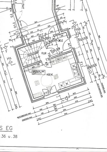 Grundriss Wohnküche