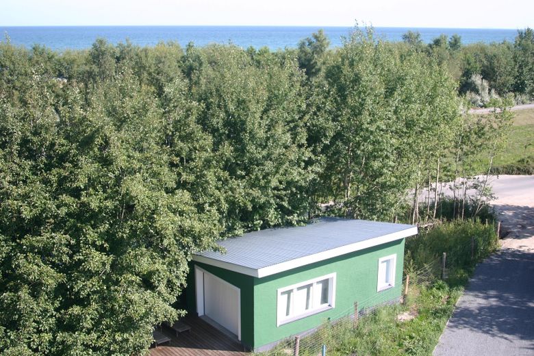 Zingst – Vom Lagerhaus  zum Bungalow in 1A Lage am Seedeich – Bungalow in Meeresnähe