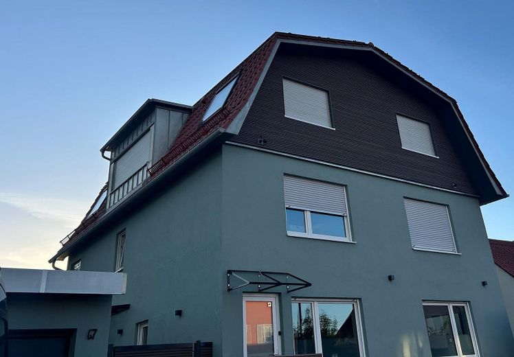 Mieszkanie 3-pokojowe na poddaszu o charakterze penthouse’u | Nowa budowa 2025 | bez prowizji – Aussenansicht Nordwest