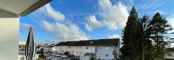 Blick vom großen Balkon