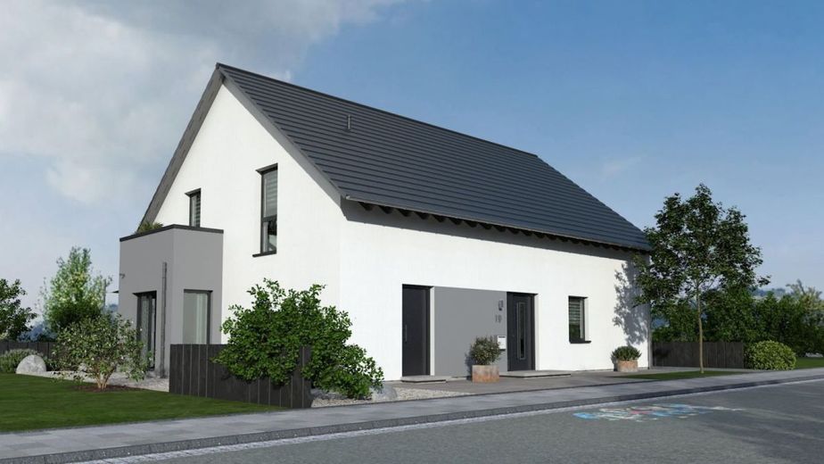 EIN HAUS - ZWEI OPTIONEN – Ansicht Eingang