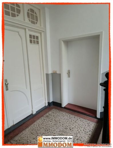 4 bis 5-Zimmer-Wohnung mit 2 Bädern in Zwickau, Nähe Schlobigpark, zu vermieten! – Eingang zum Kinderzimmer