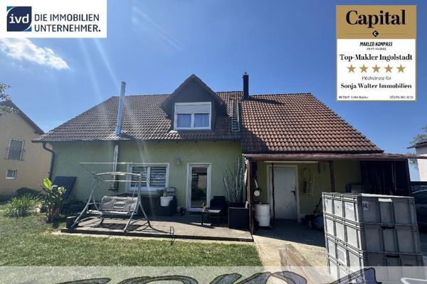 Urokliwy dom jednorodzinny z dużym ogrodem, garażem i dużą ilością miejsca dla całej rodziny – obiekt od Państwa partnera w nieruchomościach SOWA Immobilien und Finanzen