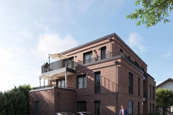 3-Zimmer Wohnung im 1. Obergeschoss in Alsterdorf- Neubau