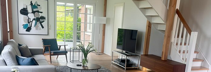 Wohnzimmer mit KI eingerechtet