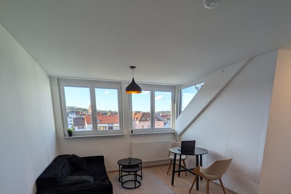 Piso amueblado de 2 habitaciones en Stuttgart-Oeste
