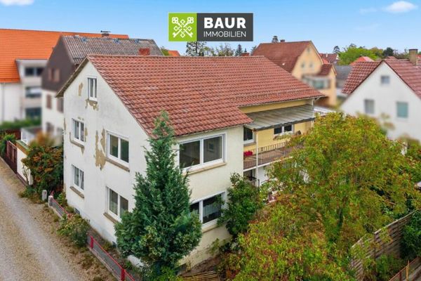 360° I Encantadora vivienda bifamiliar con dos unidades residenciales libres y potencial de desarrollo en Bad Saulgau