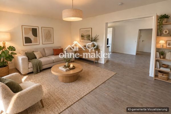 Appartamento bilocale appena ristrutturato per 1-2 persone, balcone, cucina componibile, ca. 61 m², Lünen-Wethmar